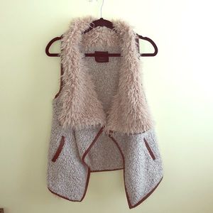 Furry Vest Sz. M from Nordstrom